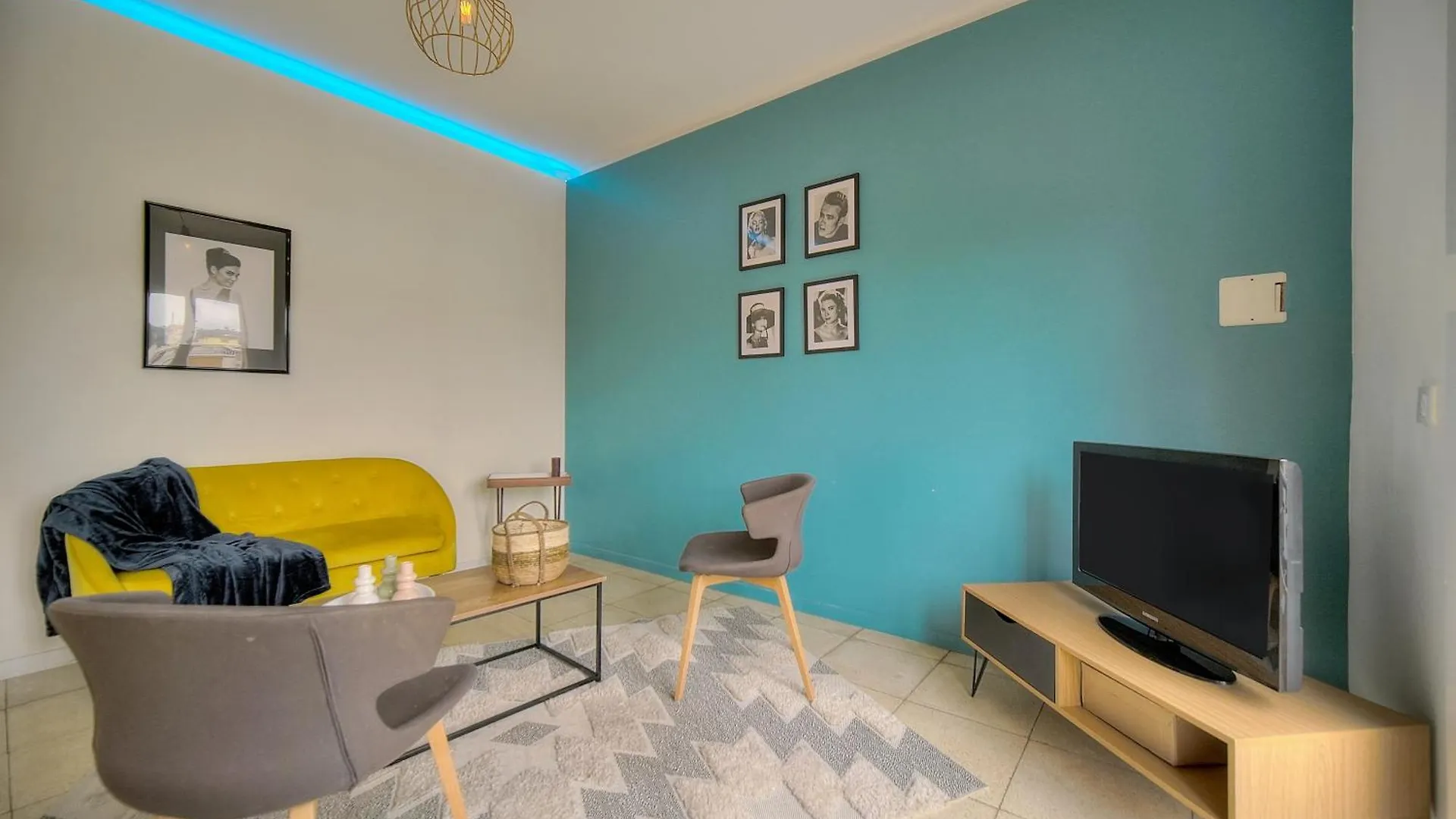 Tery - Terrasse - Moderne - Vca Appartement Cannes Frankrijk