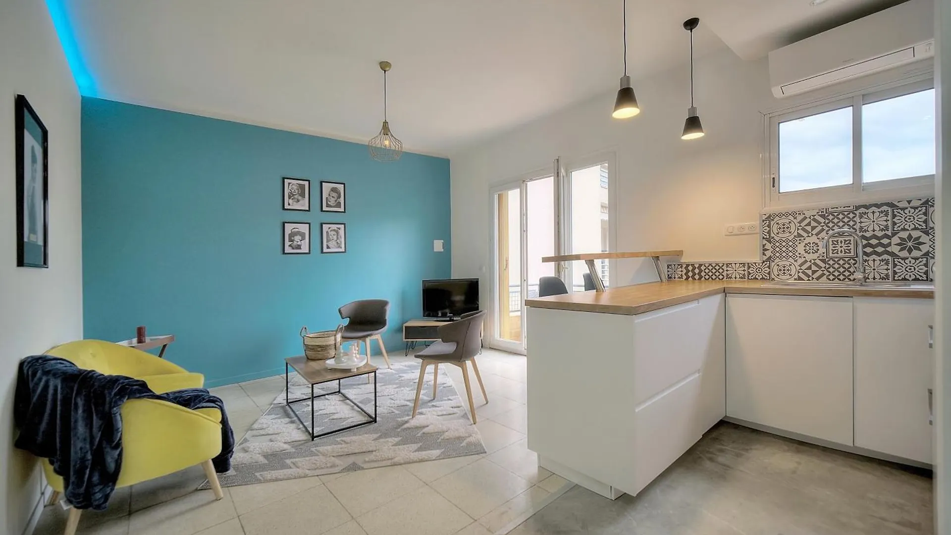 Tery - Terrasse - Moderne - Vca Appartement Cannes Frankrijk
